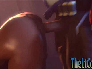 SFM Hentai Bitches in Brutal 3D Cartoon Fuck