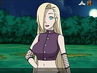 Horny Sarada and soaked Ino clash in 3D fantasy