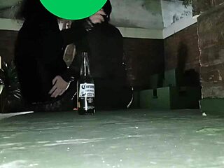Curvy MILF’s Dark Alley Action