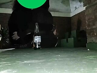 Crossdresser Meets Small Woman for Wild Garden Action, Wow!