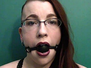 my dark lipstick drool with intense gaze