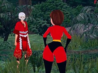 Elastigirl’s Hard Fuck On Secret Mission