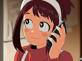 Ochaco Milf’s Animated Adventure in Latino Fandub