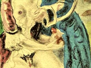What’s hidden in this vintage erotic anime drawing?
