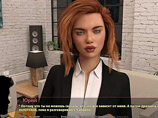 Haley’s animated pussy fingered in gameplay