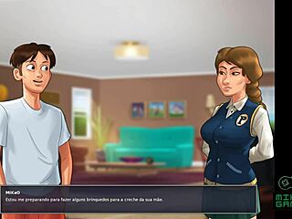 Summertime Saga Ep 45 - Curvy Milf Moves In