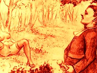 Vintage art sparks deep desire