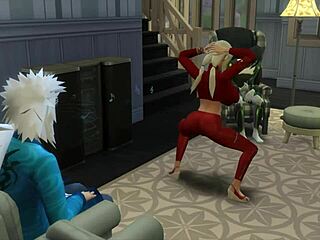my tsunade fucked beside jiraiya in naruto hentai