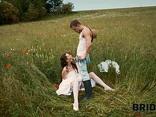 Married Couples Revel Outdoors