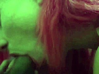 i love how trans sucks my huge cock