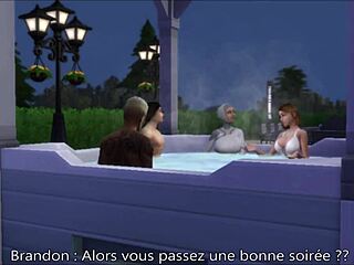 One Night with French Roommates