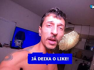 Brazilian Babe Aluna Safada Slams Hard with Professor's Deep Thrusts