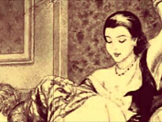 ever seen a vintage erotic drawing?