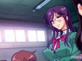 Man, This Orgy With My Classmate in Anime Hentai Is Wild!