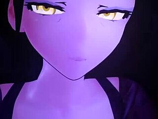 Clipping Your V-Card in RWBY Blender Porn