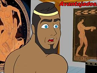 I love watching Brazilian gay cartoon gods fuck