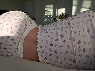 Teasing Morning Creampie with Big Tits Roommate
