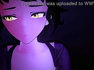 Clipping Your V-Card in RWBY Blender Porn