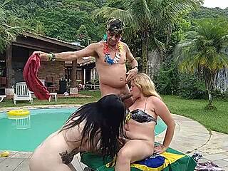 branca de neve's daring anal in brazil mansion