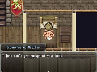 I ride hard in Henteria Chronicles pixel game