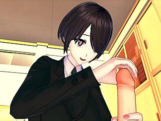 Female Boss Trains Employee in 3D Hentai 85