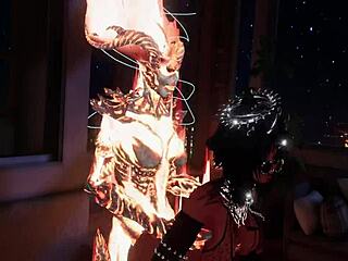 Flamen hot atronach fucked in wild vr