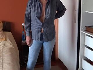 Housewife Caught In Deep Silent Longing
