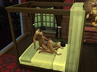 i watched santu aunty tease the neighbor guy