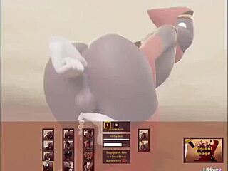 Anal fuck with this moreno in cartoon game