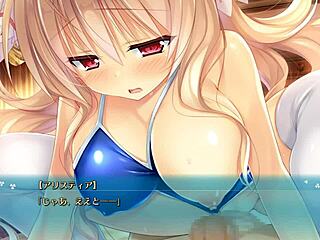 Alicetia Wallenberg in Kezouji Extra Episode 01 with wild anime action
