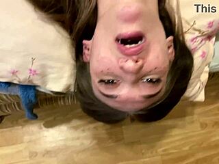 I got Ki-sim gagging on a massive Russian cock