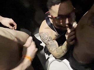 Raw Anal Orgy In Nightclub Bathroom Tease