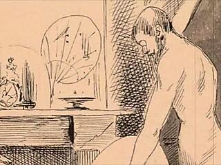 what secrets lie in vintage erotic sketches?