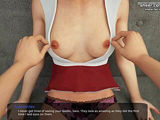 3D Game with Hot Teen