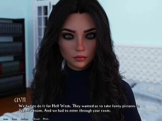Rich Brunette’s Tough Questions Lead To Hard Hentai Fuck