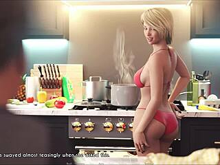 Stepmother and wife share intimate moments