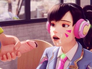 overwatch dva’s epic cosplay showdown