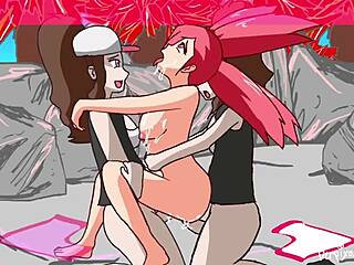 Ever seen Pokemon trio banging hard?