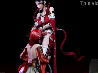 3D Threesome With Big-Boobed Princesses Riding Hard