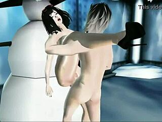 Animated Katsumiamane Hentai In Rough 3D Action