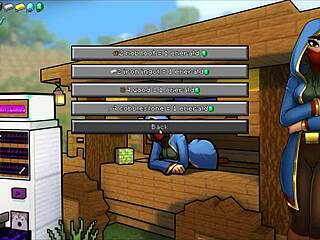 Futanari Merchant Fucked By Huge Cock In Hornycraft