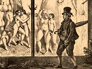 Vintage erotic illustration with retro anime charm