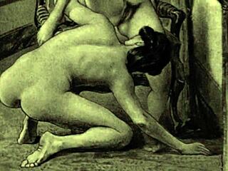 Daring Vintage Erotic Drawings With Retro Charm