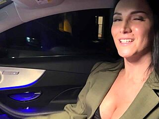 Risky Blowjob And Fuck In Public Cinema