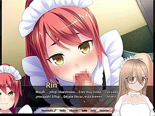 Otoko orgy unfolds at maid boy manor gameplay