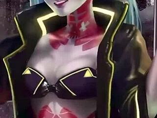 Goth Chick’s 3D Lactation Fantasy