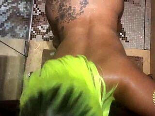 Vixen Vanity and Rome Major’s hot bathroom scene with cowgirl position