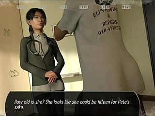 Walkthrough of the visual novel Halfway House 14