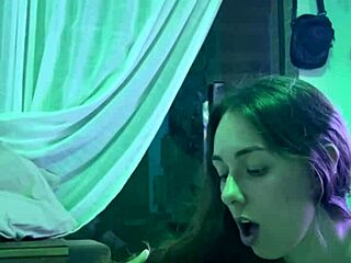 Beautiful big tits homemade video with anal sex and creampie