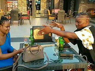 Honryblack Ebony Goddess Meets Naija Star for Bar Fun